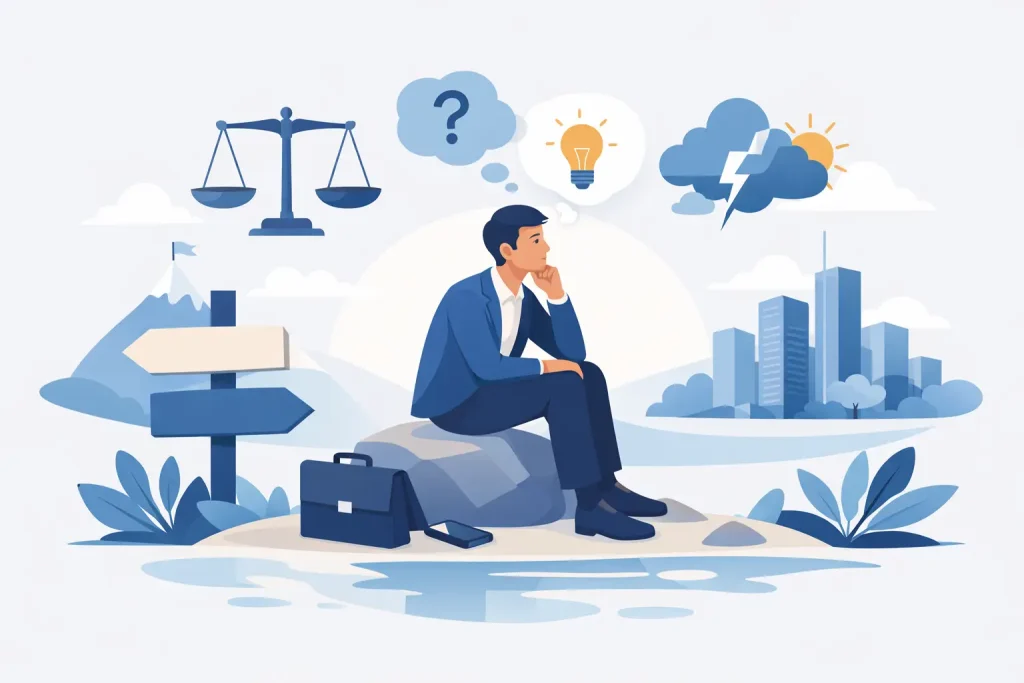 How to Make Difficult Decisions Calmly
