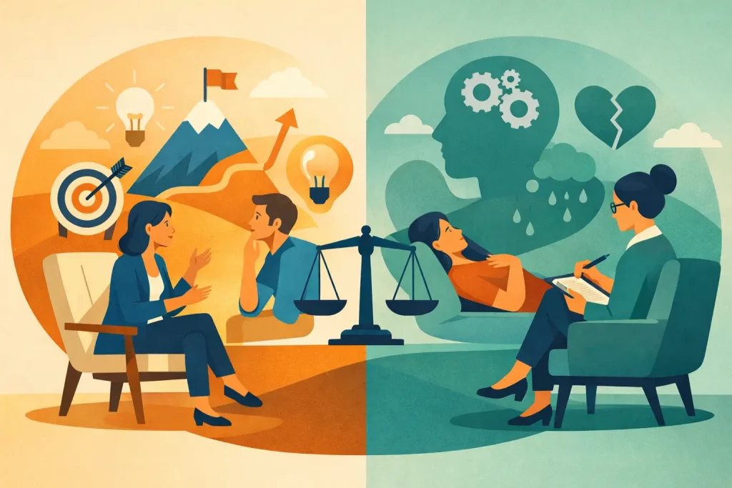 Life Coach or Therapist: Which Do You Need?
