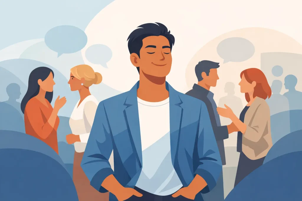 How to Feel Confident Socially Without Pretending